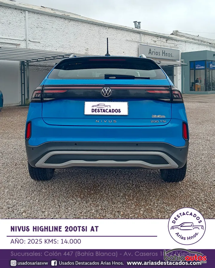 Volkswagen Nivus 2025 usado en Bahía Blanca - foto 8